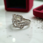 Sparkling Crystal Ring