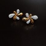 Gold Plated Flower Tops