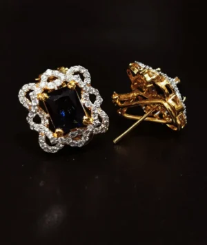 Rectangular-Blue-Sapphire-Gold-plated-Tops-925-Silver2.webp