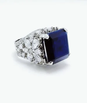 Rhodium-Plated-Ring-with-Zircon-and-Synthetic-Blue-Sapphire1.webp